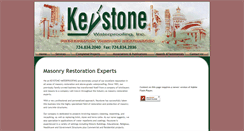 Desktop Screenshot of keystonewaterproofing.com